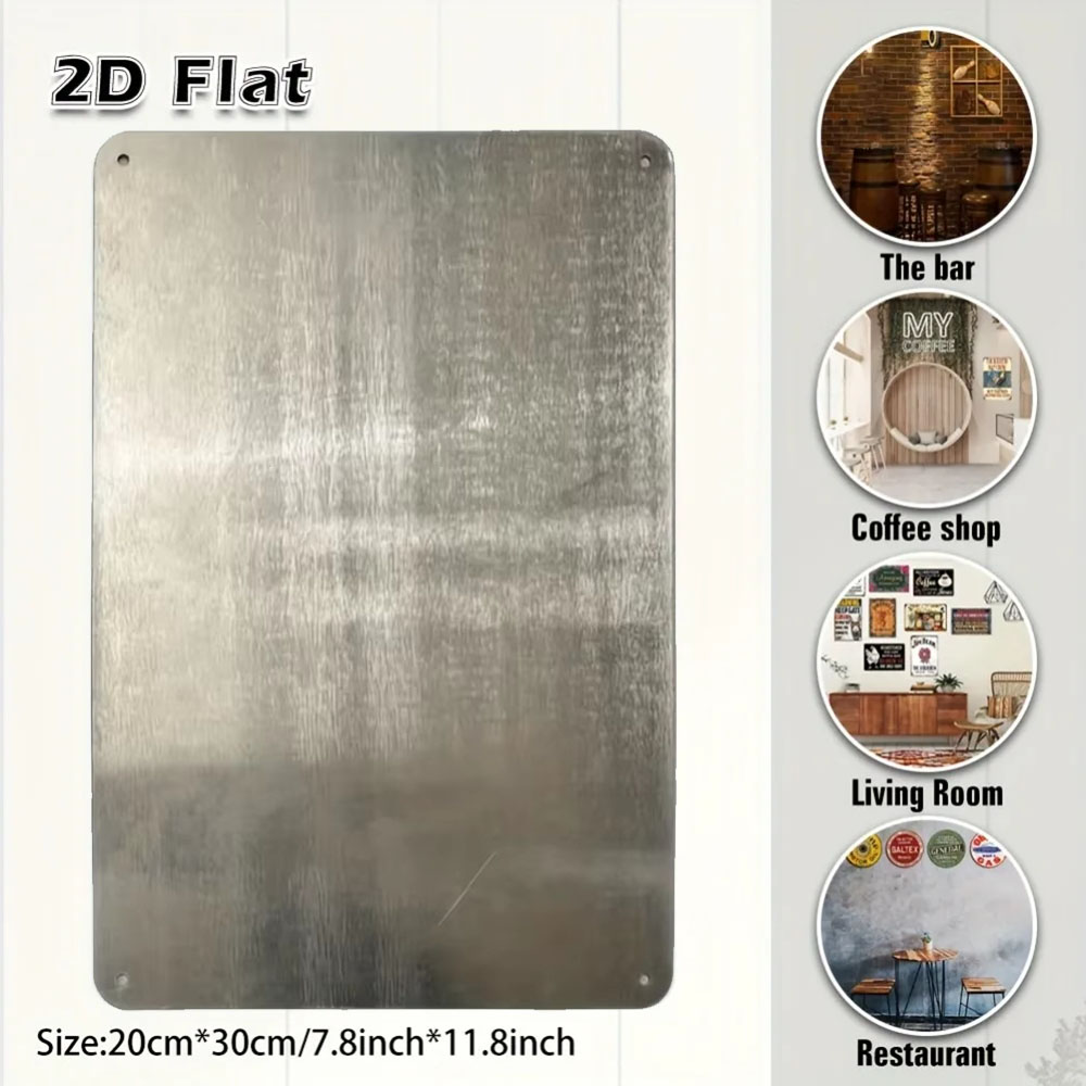 2D Vintage Metal Sign, Virgin  - Brass Weight Plate recension och pris