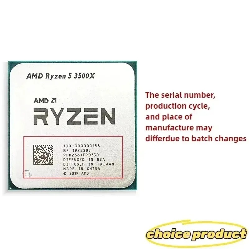 AMD R5 3500X Original Brand Ne - Amd Cpu Ryzen 5 recension och pris