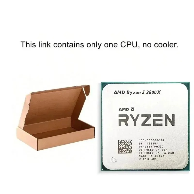 AMD R5 3500X Original Brand Ne - Amd Cpu Ryzen 5 recension och pris