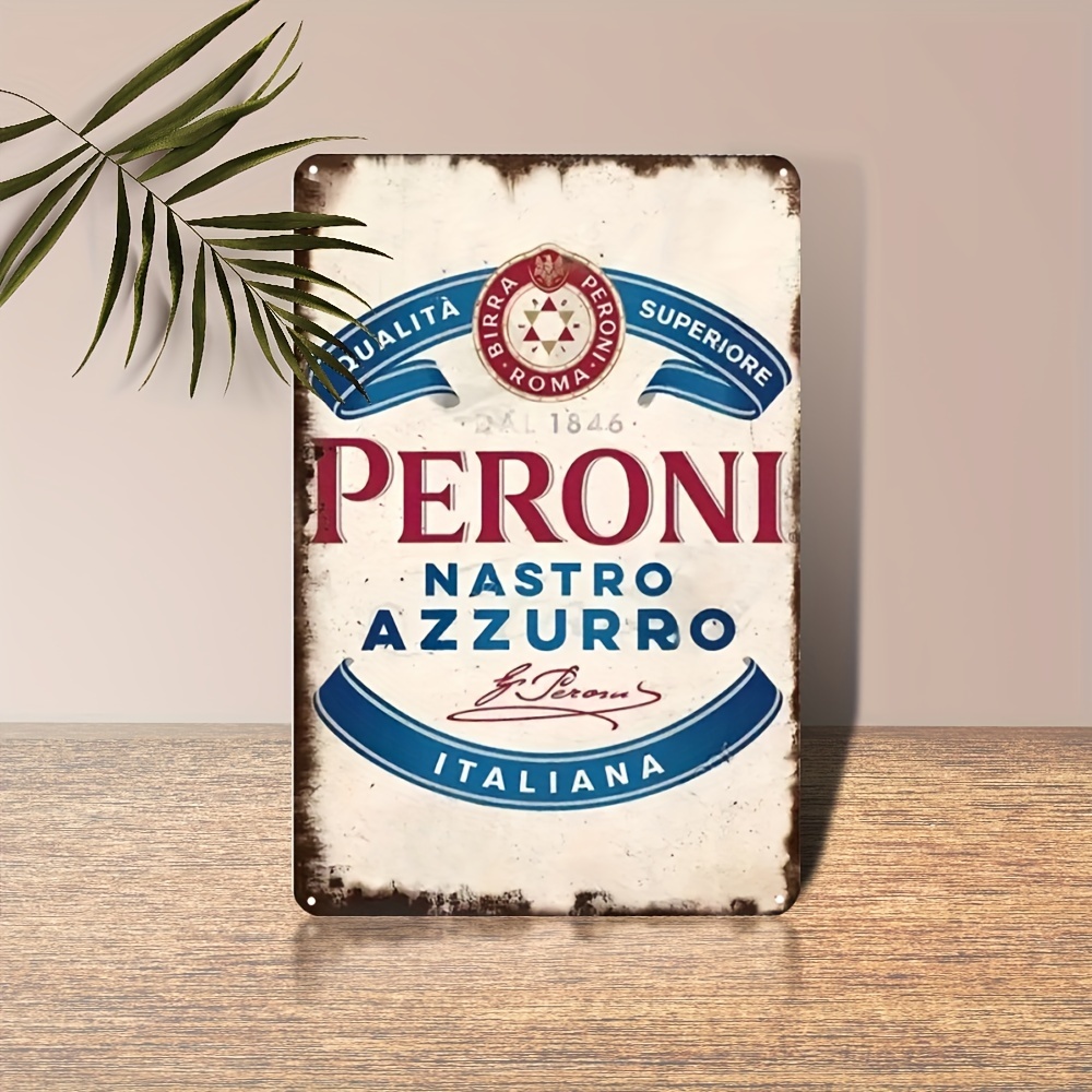 Vintage Peroni Nastro Azzurro  - Brass Weight Plate recension och pris