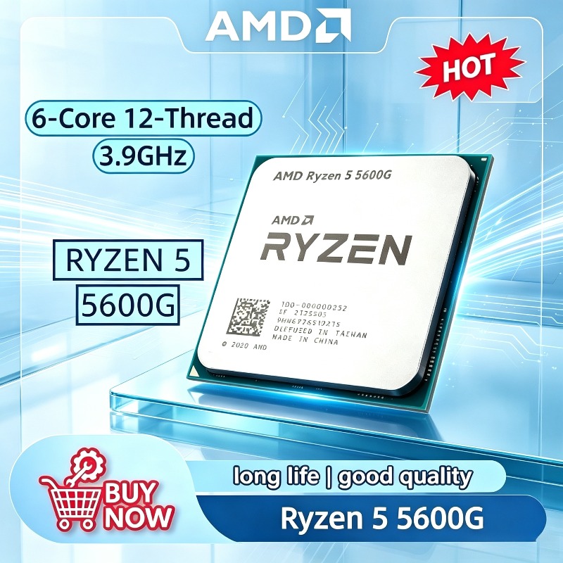 AMD R5 5600G Ryzen 5 3.9GHz CP - Amd Cpu Ryzen 5 recension och pris