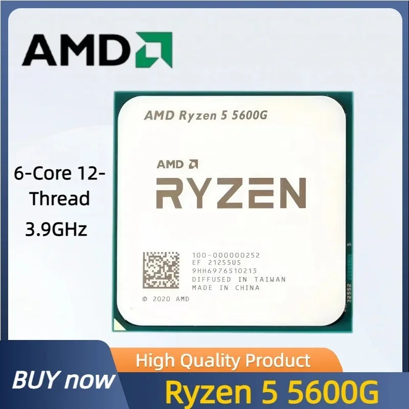 AMD R5 5600G Ryzen 5 3.9GHz CP - Amd Cpu Ryzen 5 recension och pris