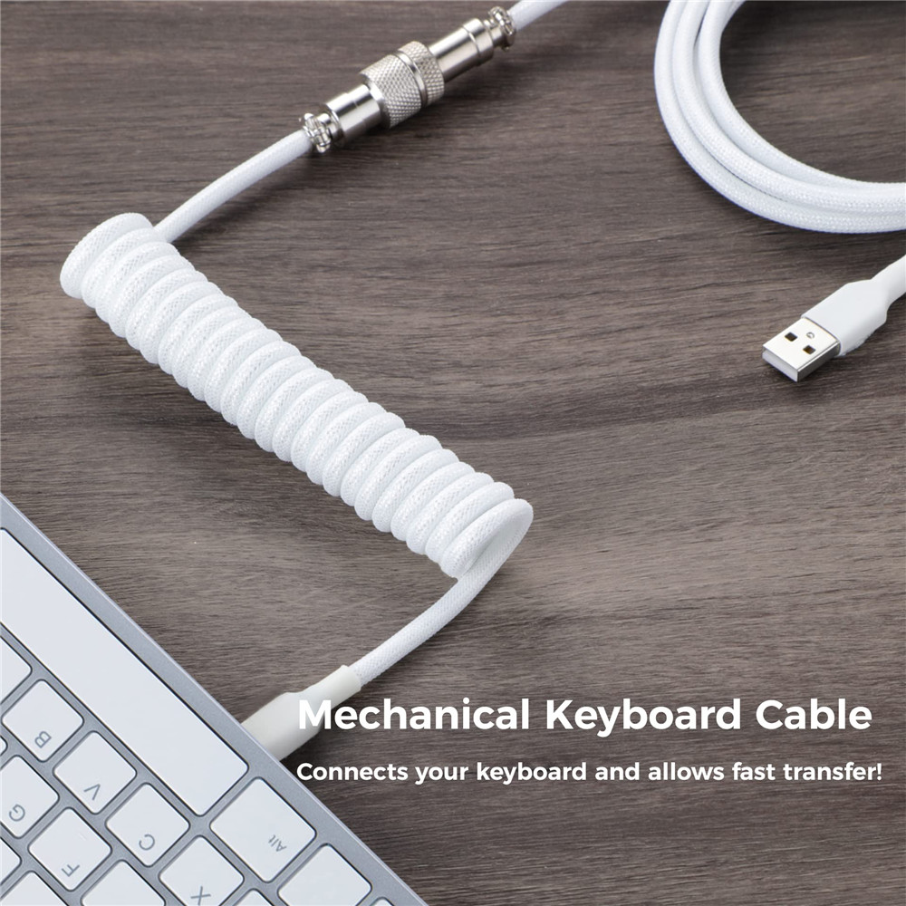 Mechanical Keyboard Coiled Cab - Gaming Keyboard Types recension och pris