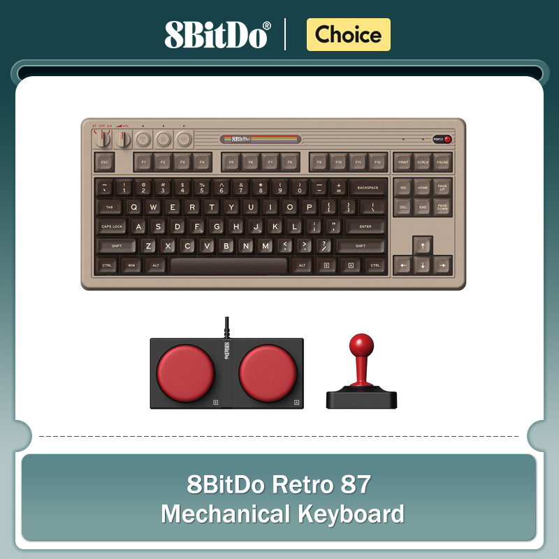 8BitDo Retro Mechanical Keyboa - Gaming Keyboard He recension och pris