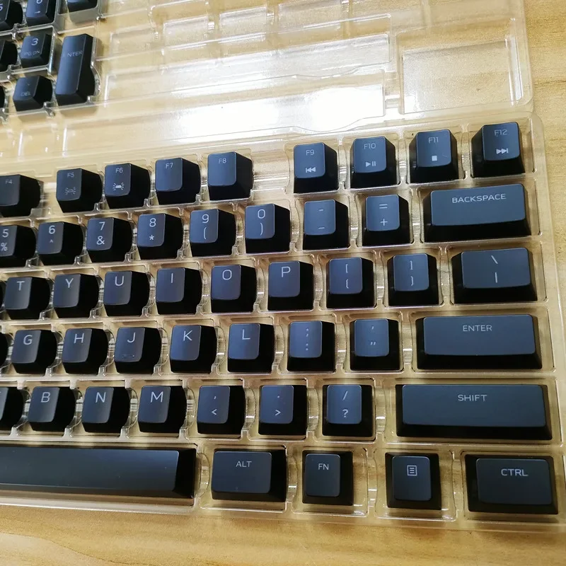 Single black Replacement keyca - Keyboard Gaming Black recension och pris