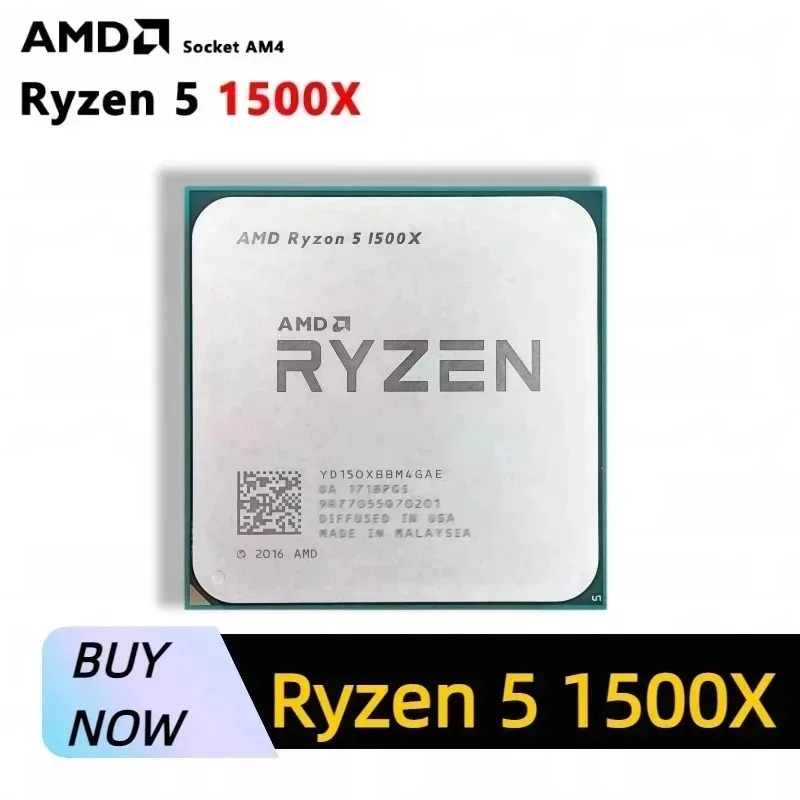 CPU Processor 4 cores 8 thread - Amd Cpu Ryzen 5 recension och pris
