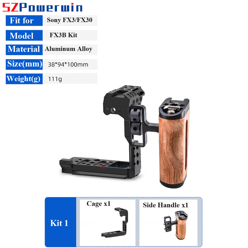 Powerwin For Sony FX3 FX30 Cam - Stabilizer Screw In recension och pris