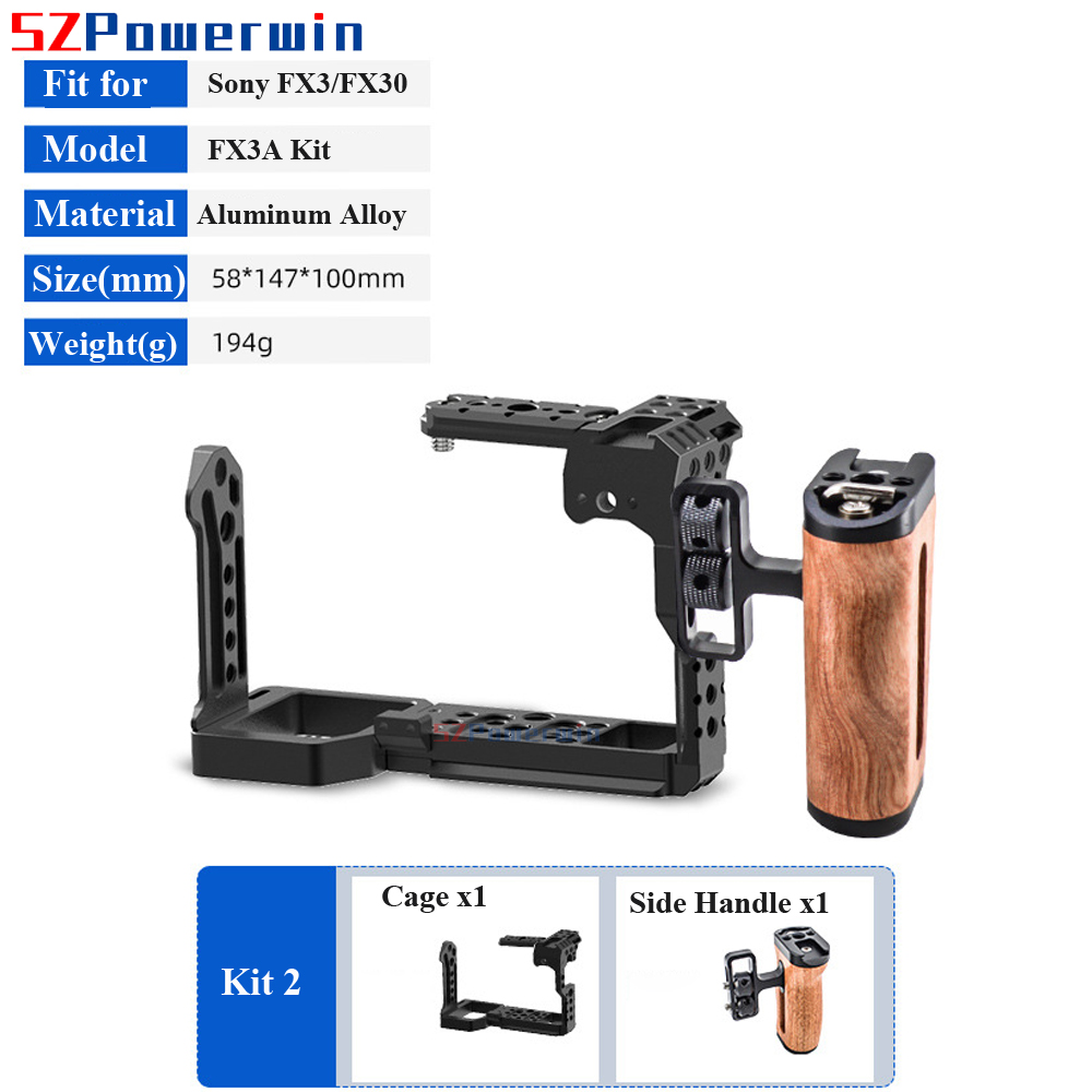 Powerwin For Sony FX3 FX30 Cam - Stabilizer Screw In recension och pris