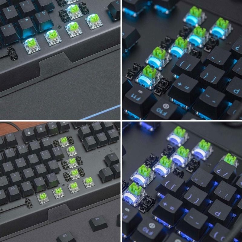 2Pcs Green Switches for Blackw - Gaming Keyboard Ergo recension och pris