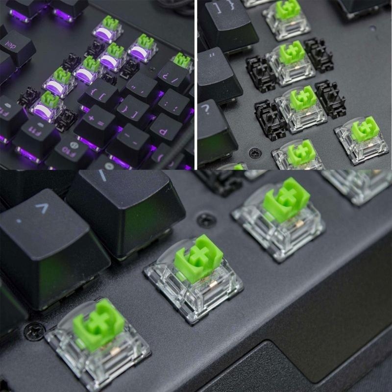 2Pcs Green Switches for Blackw - Gaming Keyboard Ergo recension och pris