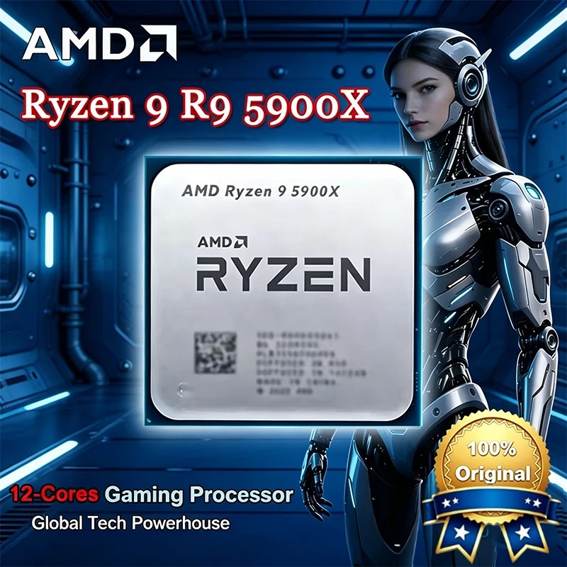 AMD Ryzen 9 5900X R9 5900X 3.7 - Amd Cpu Ryzen 9 recension och pris