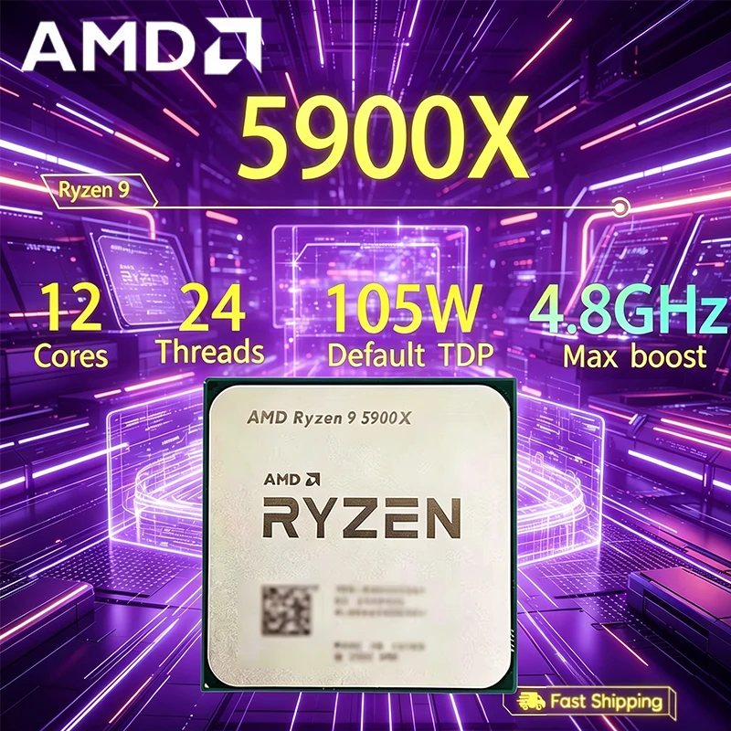 AMD Ryzen 9 5900X R9 5900X 3.7 - Amd Cpu Ryzen 9 recension och pris