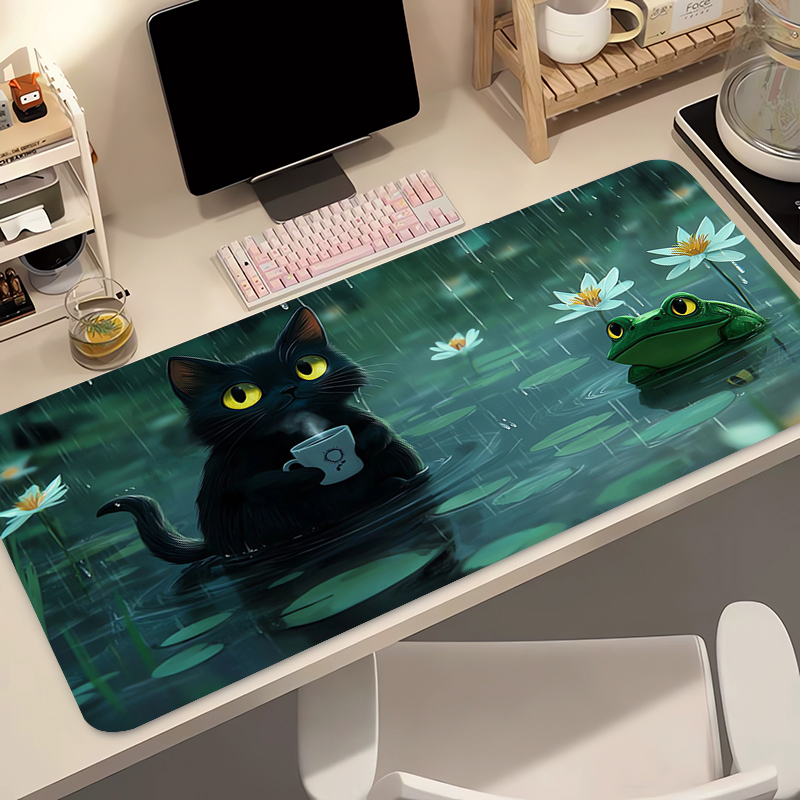 Kawaii Black Cat Silicone Soft - Gaming Keyboard High Ground recension och pris