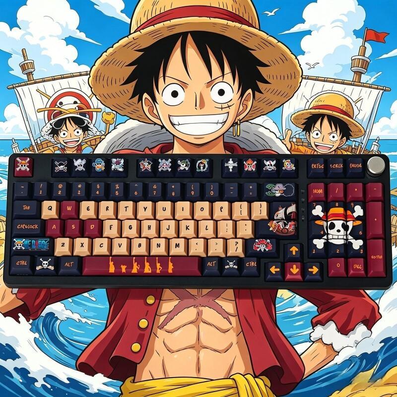 BANDAI One Piece Monkey D. Luf - Gaming Keyboard He recension och pris