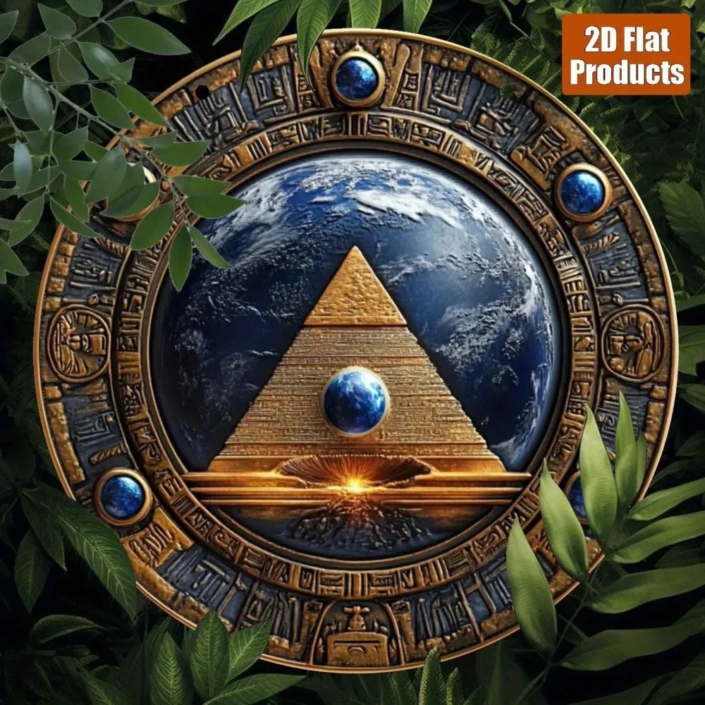 CIFBUY Vintage Psychedelic Alu - Brass Weight Plate recension och pris