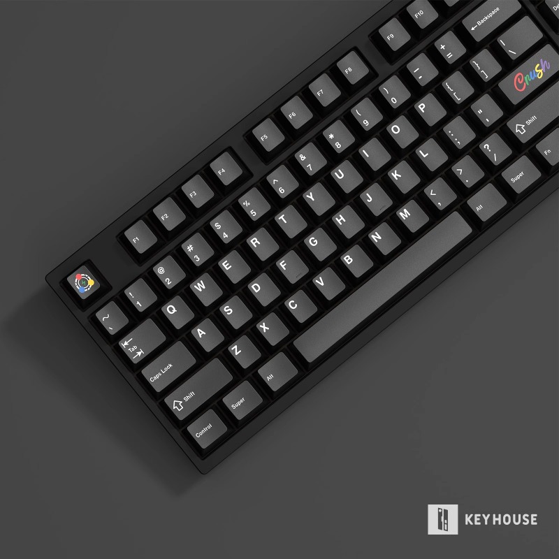 Original Crush Theme Keycaps 1 - Keyboard Gaming Black recension och pris