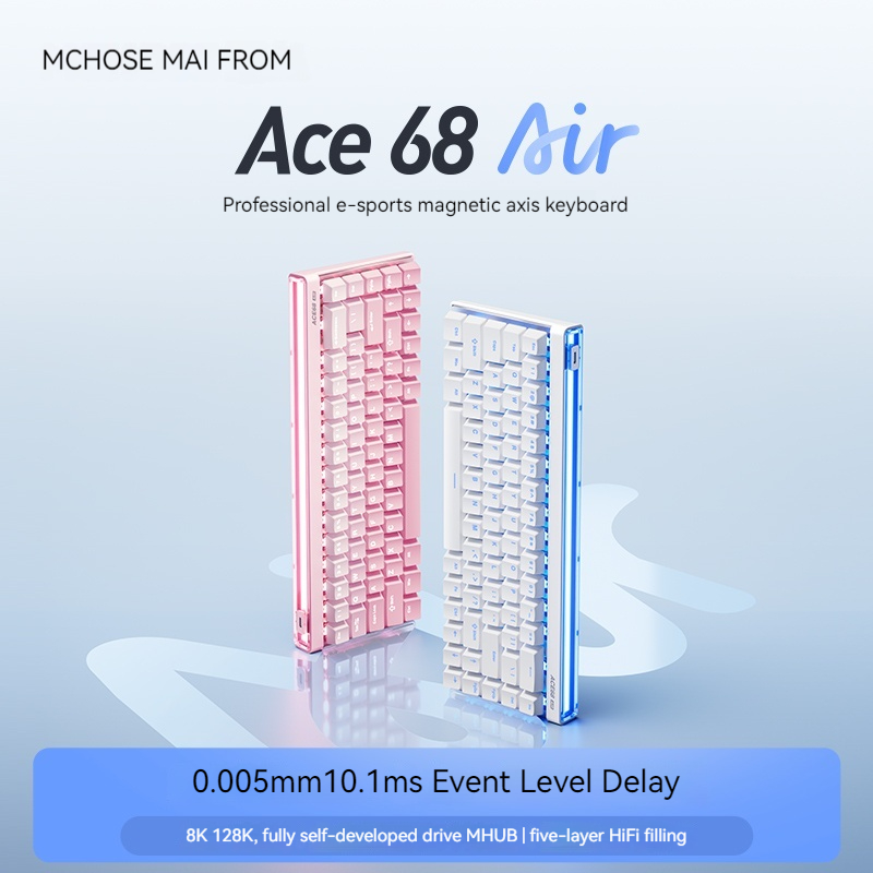 Mchose Ace68 Air Magnetic Axis - Gaming Keyboard He recension och pris