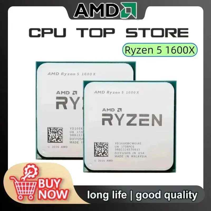 AMD Ryzen 5 1600X Original and - Amd Cpu Ryzen 5 recension och pris