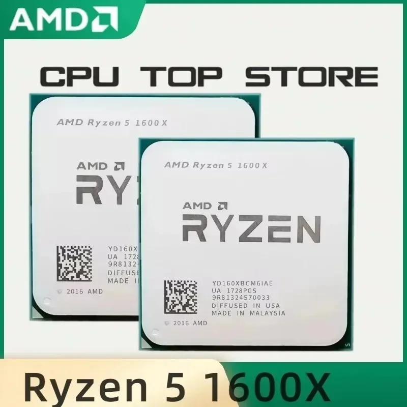AMD Ryzen 5 1600X Original and - Amd Cpu Ryzen 5 recension och pris