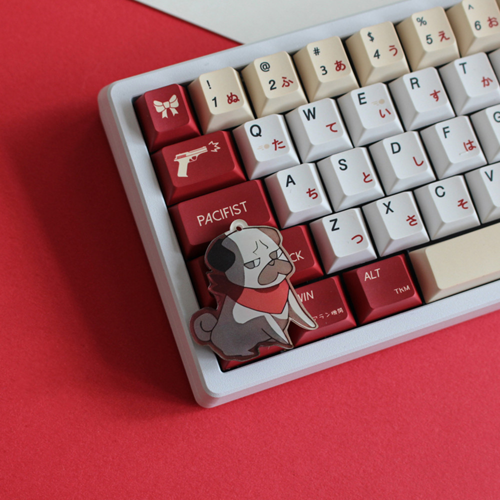 Lycoris Recoil Anime PBT Keyca - Gaming Keyboard Ergonomics recension och pris