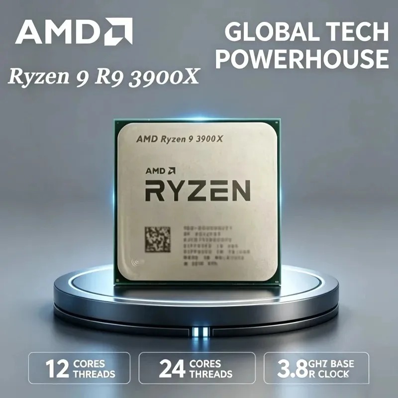 AMD Ryzen 9 R9 3900X for Gamin - Amd Cpu Ryzen 9 recension och pris